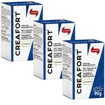 Kit 3X Creafort Creapure Creatina - 30 Sachês 3g - Vitafor