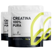 KIT 3X Creatina 100% Pura 150g - Natulha