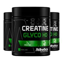 Kit 3x Creatina Glyco HD 300g Limao - Atlhetica