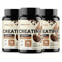 Kit 3x Creatina Gummy Chocolate Belga Ekobé 3g 60 Gomas Zero Açúcar Kit 3x Creatina Gummy Chocolate Belga Ekobé 3g 60 Gomas Zero Açúcar