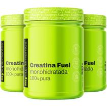 Kit 3x Creatina Monohidratada 100% Pura 500g - My Suplementos