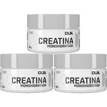 Kit 3X Creatina Monohidratada - 100g Sem Sabor - Dux Nutrition