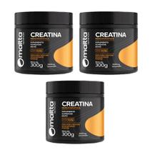 Kit 3x Creatina Monohidratada em pó Sem sabor 3x300g Maltta Kit 3x Creatina Monohidratada em pó Sem sabor 3x300g Maltta