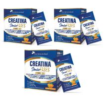 Kit 3x Creatina Sênior Fases + Associações Tangerina 3x20 sachês 200 gramas cada Flora Nativa Sabor:Tangerina Kit 3x Creatina Sênior Fases + Associações Tangerina 3x20 sachês 200 gramas cada Flora Nativa Sabor:Tangerina