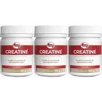 Kit 3X Creatine Monohidratada - 100g - Vitafor