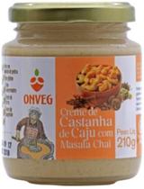 Kit 3X: Creme De Castanha De Caju Com Masala Onveg 210G Kit 3X: Creme De Castanha De Caju Com Masala Onveg 210G