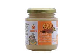 Kit 3X: Creme De Castanha De Caju Com Masala Onveg 210G
