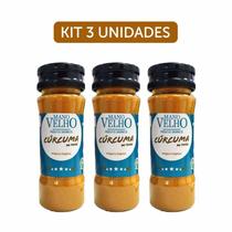 Kit 3X: Cúrcuma em Pó Orgânica Mano Velho 60g Kit 3X: Cúrcuma em Pó Orgânica Mano Velho 60g