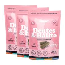 Kit 3X Dentes E Hálito - Cuidado Oral Cães - Buddy Nutrition