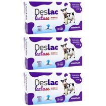 KIT 3X DESLAC Lactase 10.000 FCC 30 cápsulas - Maxinutri KIT 3X DESLAC Lactase 10.000 FCC 30 cápsulas - Maxinutri