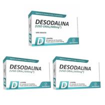 Kit 3x desodalina 600mg 60 cáps - kit sanibras - Power Suplements