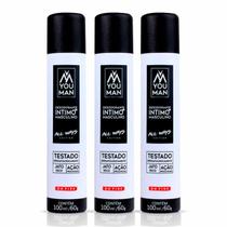 Kit 3x Desodorante Íntimo Masculino All Ways 100ml You Man