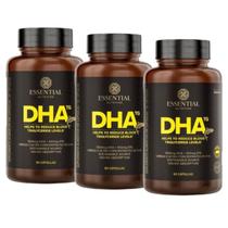 Kit 3x DHA Tg (1000mg) - 90 Cápsulas - Essential Nutrition