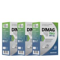 Kit 3x- dimag trio 800mg 60cpr - maxinutri