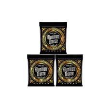 Kit 3x Enc.V. Ernie Ball 2566 12X54 Aluminum Bronze 12874 Kit 3x Enc.V. Ernie Ball 2566 12X54 Aluminum Bronze 12874