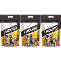 Kit 3X Enduro 4:1 - 1125g Morango Refil - BodyAction Kit 3X Enduro 4:1 - 1125g Morango Refil - BodyAction