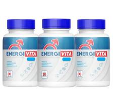 Kit 3x Energi Vita Suplemento Alimentar 30 cápsulas B