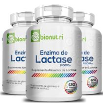 Kit 3x Enzima Lactase 120 Caps 500 Mg - Quantum Nutrition