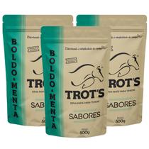 Kit 3x Erva Mate Tereré Trot's Premium 500g Menta E Boldo Kit 3x Erva Mate Tereré Trot's Premium 500g Menta E Boldo