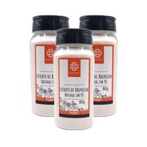 Kit 3X: Extrato De Baunilha Em Pó Natural Good4Me 80G