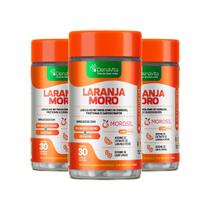 Kit 3x Extrato De Laranja Moro + Café Verde + Cromo 3 em 1 - Vegano - Denavita