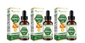 Kit 3x Extrato de Própolis Verde 30ml Flora Nativa do Brasil