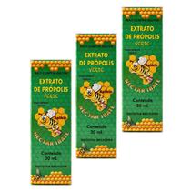 Kit 3x Extrato de Própolis Verde Nectar Ibaté Kit 3x Extrato de Própolis Verde Nectar Ibaté