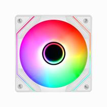 Kit 3x fan 120mm cooler liketec enigma dark argb, controle remoto e controladora, sync mb, pwm