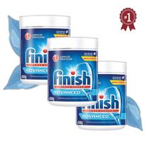 Kit 3x Finish Detergente em Pó para Lava Louças 450g Original Limpeza Profunda e Alta Performance Kit 3x Finish Detergente em Pó para Lava Louças 450g Original Limpeza Profunda e Alta Performance