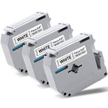 Kit 3X Fita Compativel Rotulador Brother Pt-80 PT-M95 Mk231