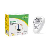 Kit 3x Fita Medição de Glicose CX/50 + 1 Medidor Mod G425-3 Bioland Kit 3x Fita Medição de Glicose CX/50 + 1 Medidor Mod G425-3 Bioland