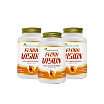 Kit 3x Flora Vision 500mg Luteina+ Vitamina A 3x60 cps Flora Nativa Kit 3x Flora Vision 500mg Luteina+ Vitamina A 3x60 cps Flora Nativa