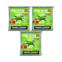 Kit 3x Formicida Grão Verde FS Dois Princípios Ativos