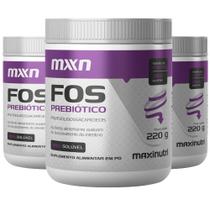 KIT 3X FOS (Fibra Prebiotica) 220g - Maxinutri KIT 3X FOS (Fibra Prebiotica) 220g - Maxinutri