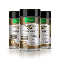 Kit 3x Frascos de Coenzima Q10, Ômega 3, Vitamina E, 3X1 - Suplemento Alimentar, 180 Capsulas - Denavita