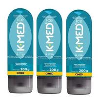 Kit 3x Gel Lubrificante Íntimo Ice 200g K-Med - Cimed Kit 3x Gel Lubrificante Íntimo Ice 200g K-Med - Cimed