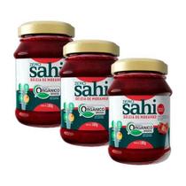 Kit 3X: Geleia De Morango Orgânica Zero Açúcar Sahi 180G Kit 3X: Geleia De Morango Orgânica Zero Açúcar Sahi 180G