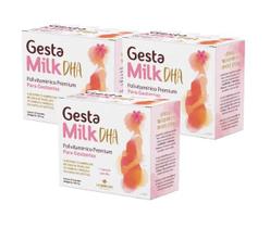 Kit 3x Gesta Milk Dha Gestante Com 30 Cápsulas - La San Day
