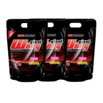 Kit 3x Giant Whey Refil 2Kg - Bodybuilders