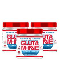 Kit 3x Glutamina Hydration 300g - Innovative Nutrients