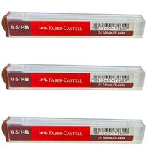 Kit 3x Grafite Polymer 0.5mm Hb