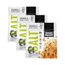 Kit 3X: Granola Salt Pistache Limão Sem Glúten Granosquare Kit 3X: Granola Salt Pistache Limão Sem Glúten Granosquare