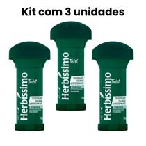 Kit 3x Herbíssimo Twist Desodorante Creme Tradicional 45g