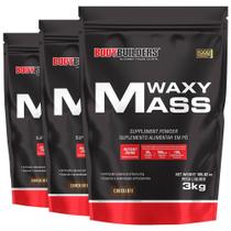 Kit 3X Hipercalórico Waxy Mass 3Kg