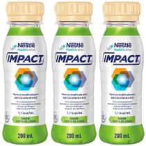 Kit 3x Impact Torta de Limão - 200ml cada - Nestle