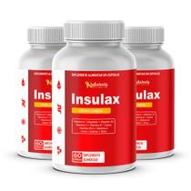 Kit 3x Insulax 60 Cápsulas Original - Suplemento Natural Kit 3x Insulax 60 Cápsulas Original - Suplemento Natural