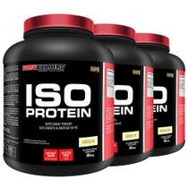 Kit 3X Iso Protein 2Kg Baunilha - Bodybuilders