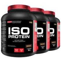 Kit 3X Iso Protein 2Kg Chocolate - Bodybuilders