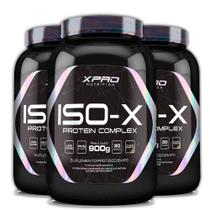 Kit 3x Iso - X Protein 900g - Xpro Nutrition