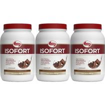 Kit 3X Isofort - 900g Chocolate - Vitafor